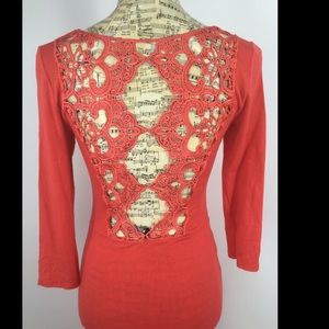 M Love Culture orange sexy midi dress .Not lined